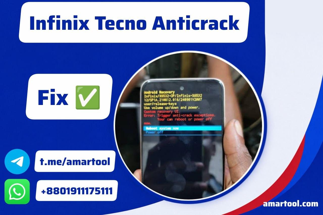 Infinix Tecno Anticrack Fix | Remote Service