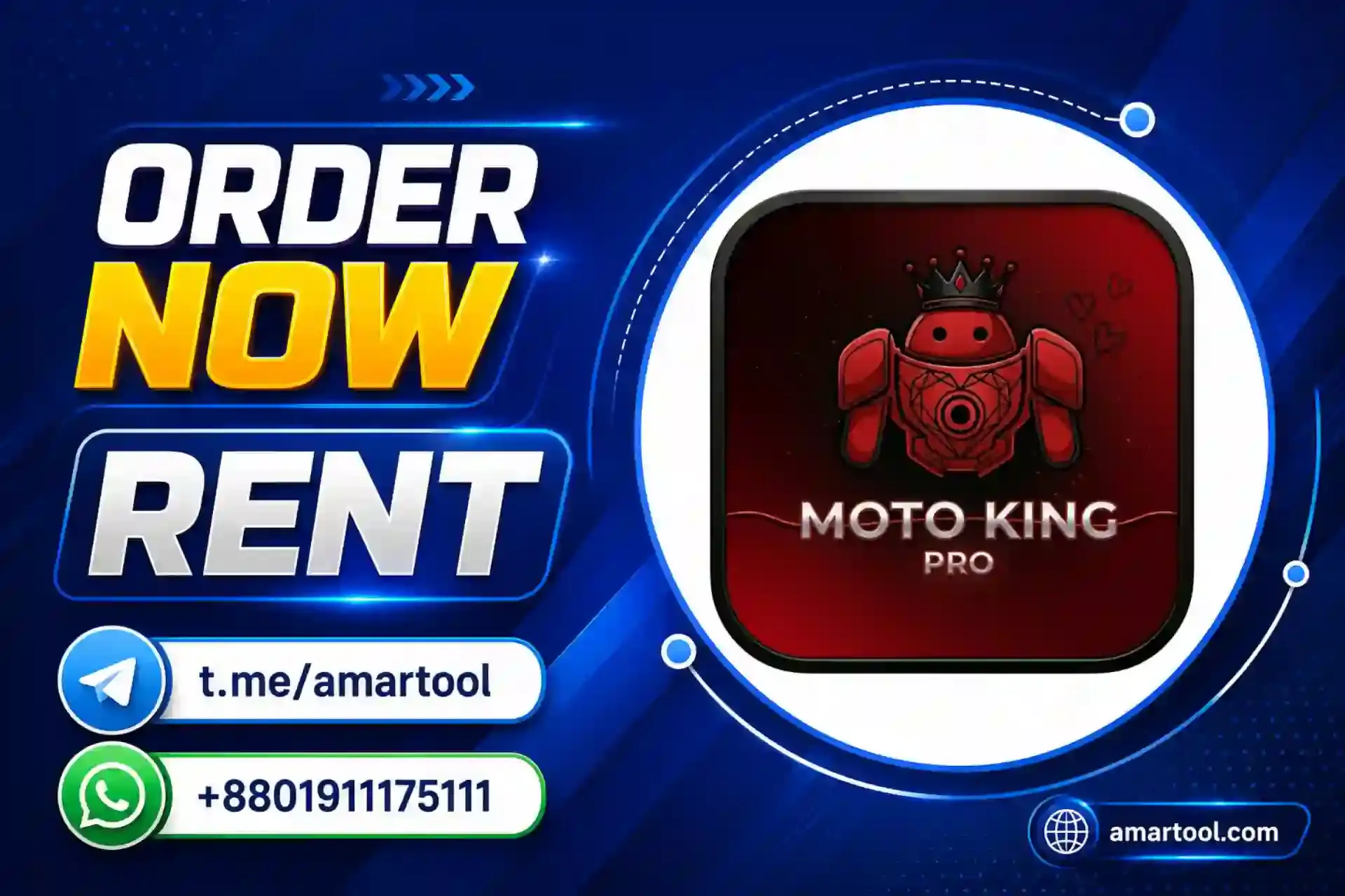 Moto King Pro Tool Rent 24 Hours